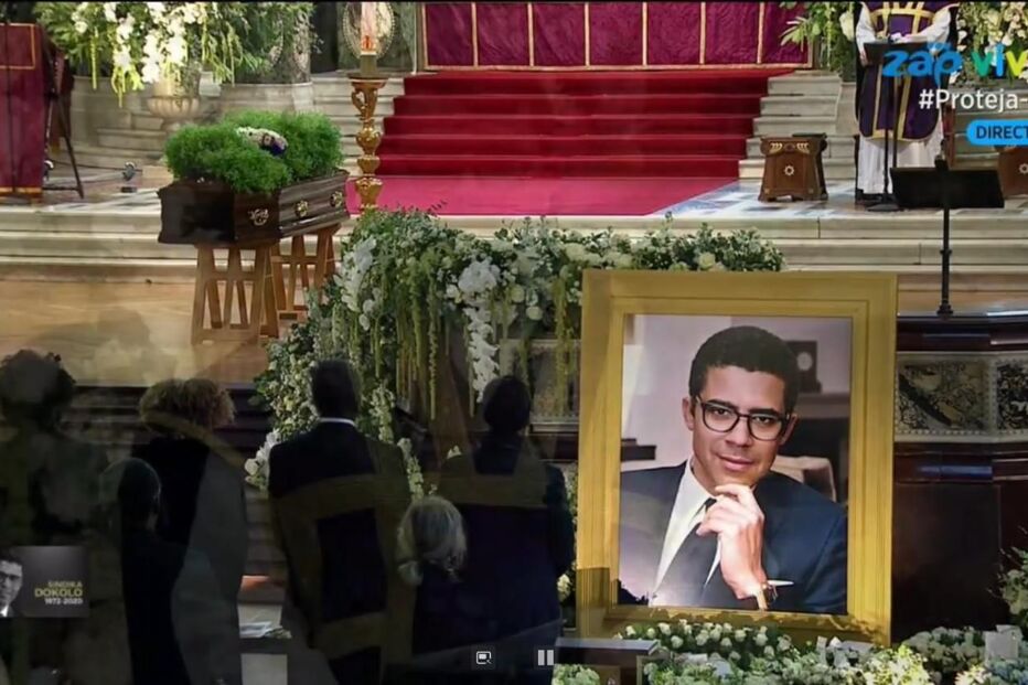 O Funeral de Sindika Dokolo, em Londres