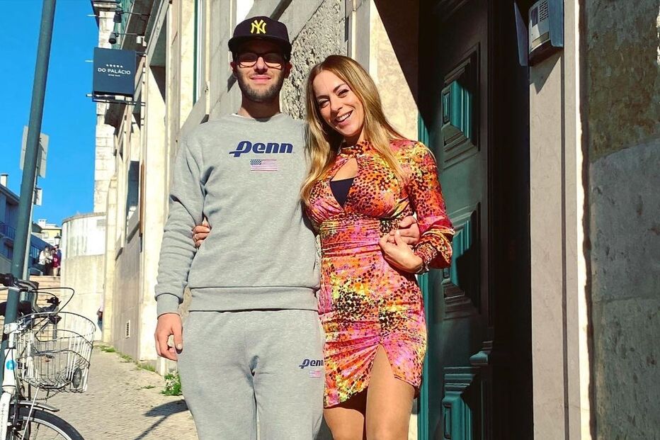 Joana Amaral Dias e o filho mais velho, Vicente