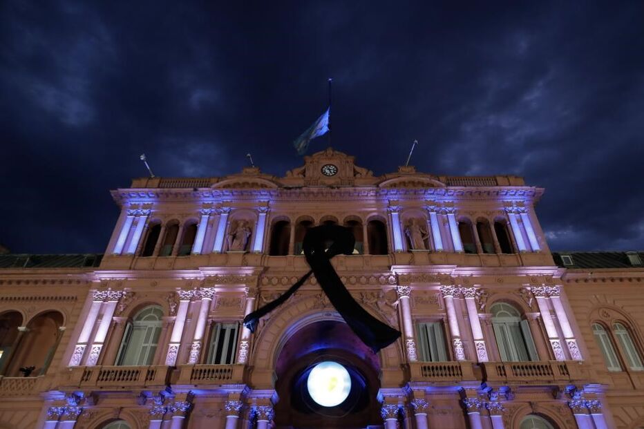 Velório de Maradona, na Casa Rosada, Argentina