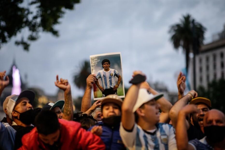 Velório de Maradona, na Casa Rosada, Argentina