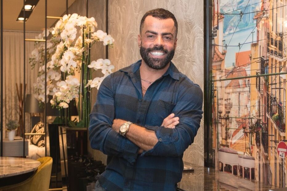 O designer de interiores, Dino Gonçalves