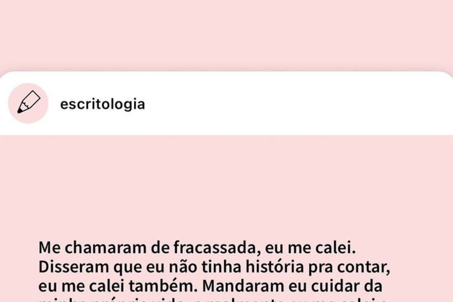 Mensagens de Daniel Souza nas redes sociais