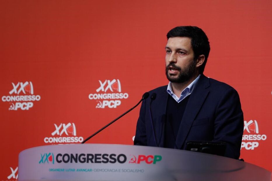 João Ferreira no congresso do PCP