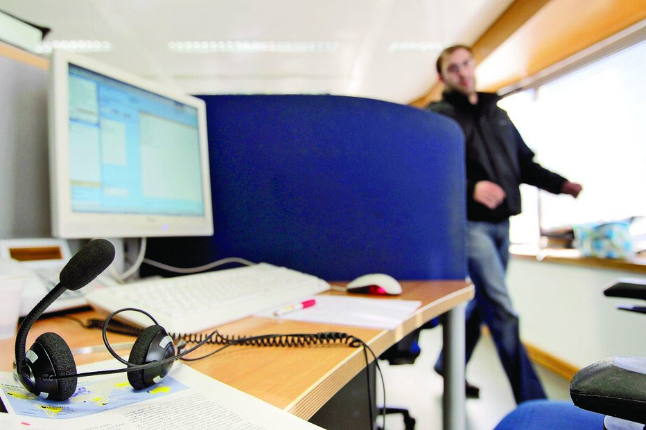 Linha de apoio telefónico