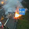Camião incendeia-se na A1 em Águeda e condiciona circulação no sentido Lisboa-Porto