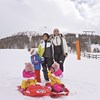 Georgina Rodriguez goza férias na neve com os filhos de Cristiano Ronaldo