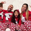 Famosos aderem à moda dos pijamas de Natal e encantam os fãs