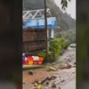 Casa destruída pela chuva intensa na Madeira