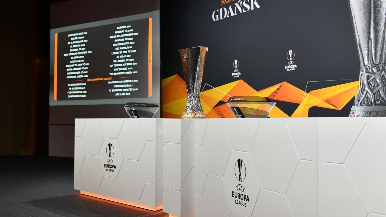 Sorteio da Liga Europa