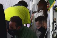 Chef Ljubomir sente-se mal durante greve de fome e é assistido pelo INEM