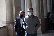 Médico José Cabral e o enfermeiro Luís Simões