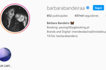 Bárbara Bandeira mudou foto de perfil