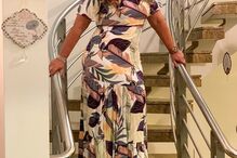 A mãe de Neymar, Nadine Gonçalves