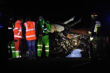 Range Rover Evoque  onde Sara Carreira seguia, conduzido pelo namorado, Ivo Lucas, ficou completamente destruído  