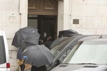 Tony na chegada à Basílica da Estrela.JPG