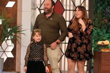 Eduardo e Joana Madeira com a filha, Leonor