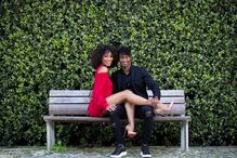 Yannick Djaló e Daisy Gonçalves