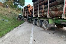 Acidente com cinco carros corta circulação no IC8 em Pombal