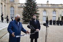 António Costa e Emmanuel Macron reúnem-se em Paris