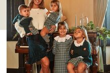 Carolina Patrocínio e os filhos