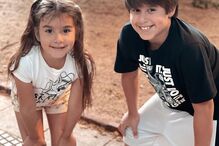 Os filhos de Salvio e Magali, Chloé e Valentino