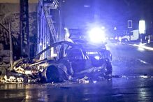 Homem morre carbonizado em despiste de carro elétrico em Felgueiras