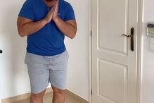 Jorge Kapinha antes da dieta