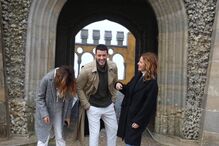 Maria Cerqueira Gomes, Ruben Rua e Cristina Ferreira