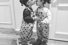 As filhas de Luciana Abreu e Daniel Souza, Amoor e Valentine