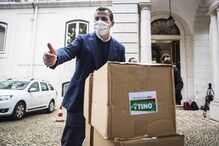 O presidente do Partido Reagir Incluir Reciclar – RIR, Vitorino Silva (Tino de Rans)