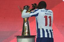 As imagens do FC Porto nos festejos da conquista da Supertaça	