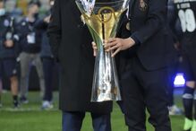 As imagens do FC Porto nos festejos da conquista da Supertaça	