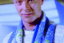 David Bowie com o acessório em ‘The Snowman’ 