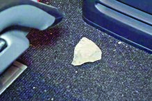 Viaduto na A2 onde o autocarro do Benfica foi apedrejado, a 4 de junho deste ano. Uma das várias pedras arremessadas partiu um vidro da viatura, que seguia a 100 km/h, ferindo os jogadores Weigl e Zivkovic, que foram ao hospital 