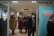 Início do plano de vacinação contra o Covid-19 no Hospital de São João, no Porto