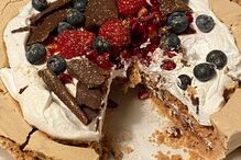 Uma das sobremesas do casal