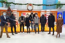 Jorge Gabriel, Sónia Araújo e a banda Santamaria