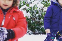 Os filhos do casal, Eva e Pedro