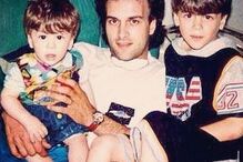 David com o pai Tony Carreira