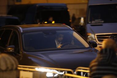 Daniel Oliveira chega à Basílica da Estrela