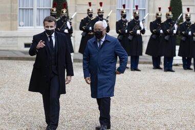 António Costa e Emmanuel Macron