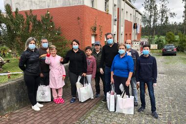 Junta de Macieira da Maia entrega 150 cabazes a famílias que perderam rendimento