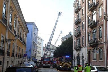 Explosão em prédio em Lisboa