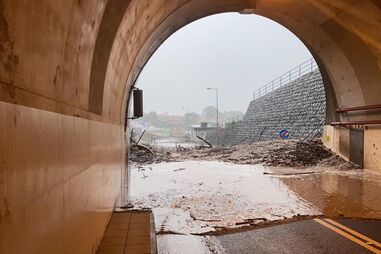 Túnel em São Vicente, Ponta Delgada, Madeira