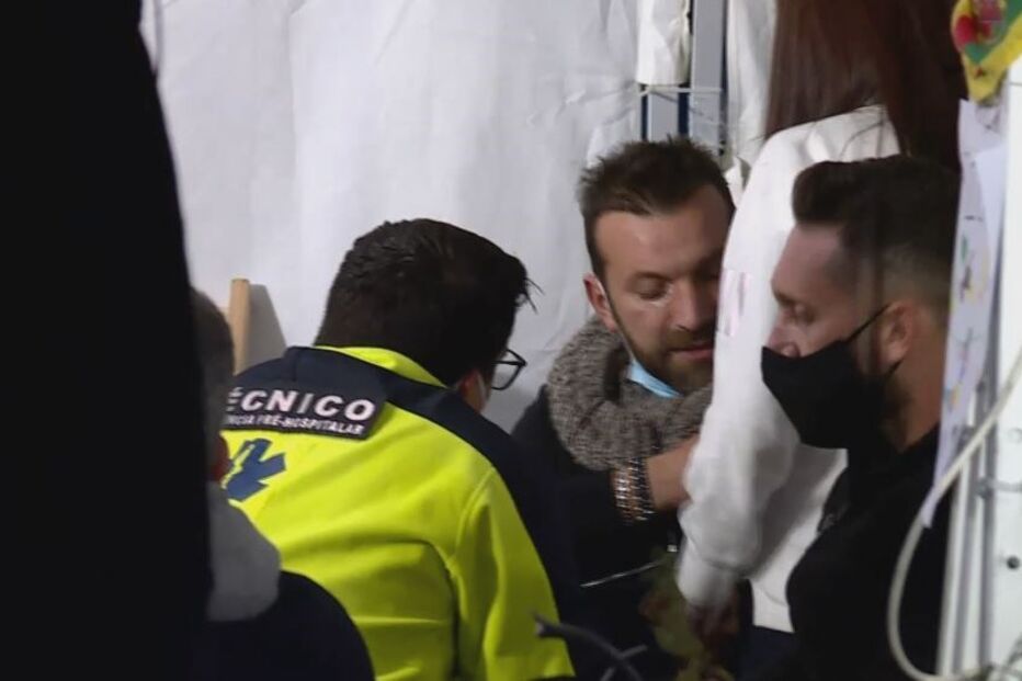 Chef Ljubomir sente-se mal durante greve de fome e é assistido pelo INEM