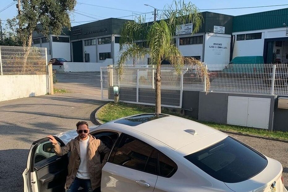 Alberto Cabral a sair do BMW X6