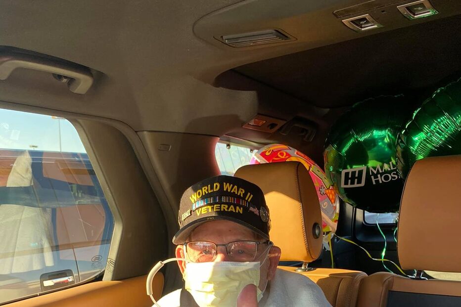 Veterano da II Guerra Mundial vence a Covid-19 