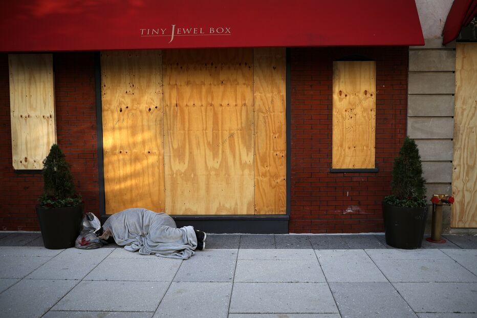sem abrigo, EUA