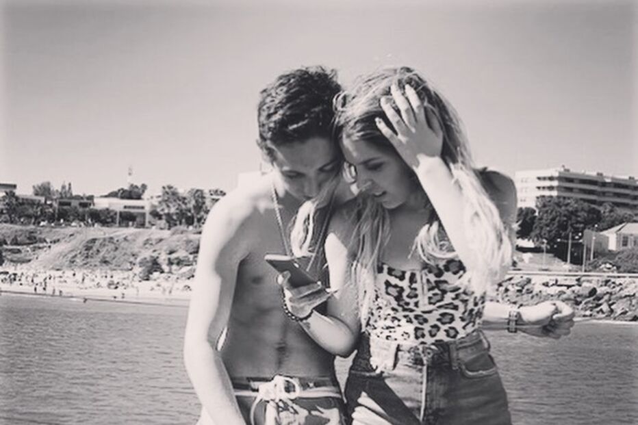 Lourenço Mimoso e Sara Carreira