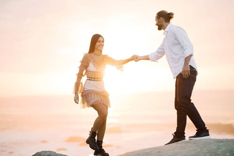 Kelly Baron e Pedro Guedes